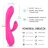 Sex HD Muses - genopladelig, vandtæt vibrator (pink)