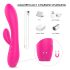 Sex HD Muses - genopladelig, vandtæt vibrator (pink)