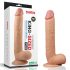 Lovetoy King-Sized - realistisk dildo med sugekop - 25cm - natur