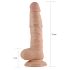 Lovetoy Real Extreme - dildo med sugekop - realistisk - 21cm - hudfarvet