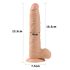 Lovetoy Real Extreme - dildo med sugekop - 24 cm