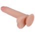 Lovetoy Nature Cock - realistisk dildo med dobbelt lag - 18cm - hudfarvet