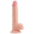 Lovetoy Nature Cock - realistisk dildo med sugekop - 21cm - natur