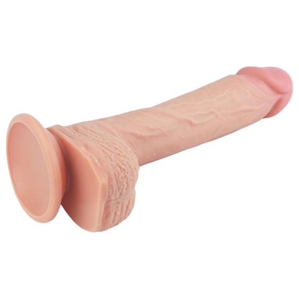 Lovetoy Nature Cock - realistisk dildo med sugekop - 21cm - natur
