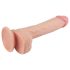 Lovetoy Nature Cock - realistisk dildo med sugekop - 21cm - natur