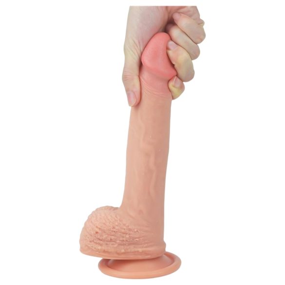 Lovetoy Nature Cock - realistisk dildo med sugekop - 21cm - natur