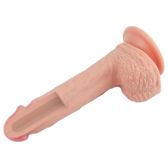 Lovetoy Nature Cock - realistisk dildo med sugekop - 21cm - natur
