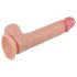 Lovetoy Nature Cock - realistisk dobbeltlags dildo - 20cm - natur
