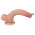 Lovetoy Nature Cock - realistisk dobbeltlags dildo - 20cm - natur