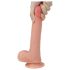 Lovetoy Nature Cock - realistisk dobbeltlags dildo - 20cm - natur