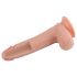 Lovetoy Nature Cock - realistisk dobbeltlags dildo - 20cm - natur