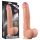 Lovetoy - realistisk dildo - dobbeltlag - 28cm natur