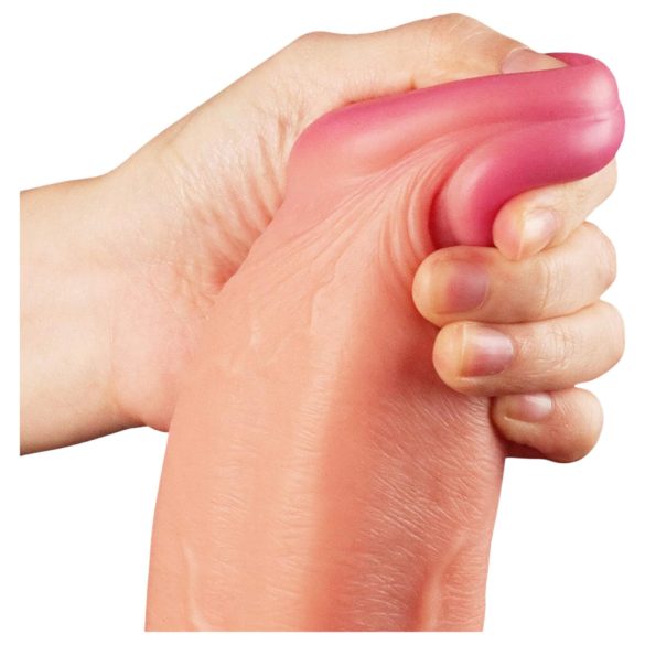 Lovetoy Nature Cock - realistisk dildo - 30cm - hudfarvet