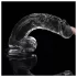 Lovetoy Flawless Clear - dildo med sugekop - 19 cm - gennemsigtig