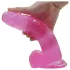 Lovetoy Jelly Studs - dildo med sugekop - 20 cm - pink