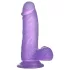 Lovetoy Jelly Studs - dildo med sugekop - 15 cm - lilla