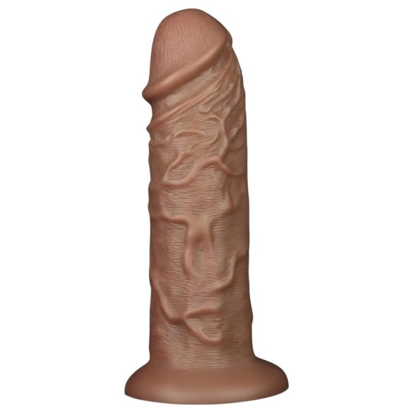Lovetoy Chubby - Realistisk dildo med sugekop - 25 cm (naturlig)