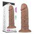 Lovetoy Chubby - Realistisk dildo med sugekop - 25 cm (naturlig)