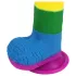 Lovetoy Prider - realistisk dildo med testikler - 20cm - regnbue