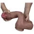 Lovetoy Nature Cock - realistisk dildo - dobbeltlag - 26cm - natur