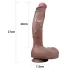 Lovetoy Nature Cock - realistisk dildo - dobbeltlag - 26cm - natur