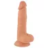 Mr. Rude - realistisk dildo med sugekop - 19cm - natur