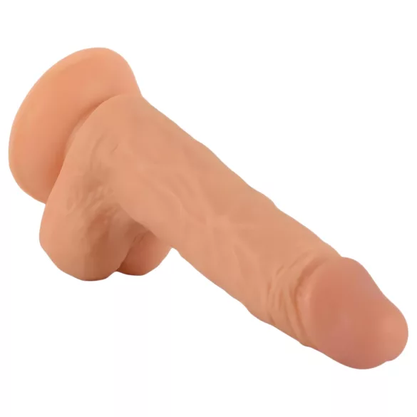 Mr. Rude - realistisk dildo med sugekop - 19cm - natur
