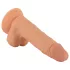 Mr. Rude - realistisk dildo med sugekop - 19cm - natur