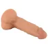 Mr. Rude - realistisk dildo med sugekop - 19cm - natur