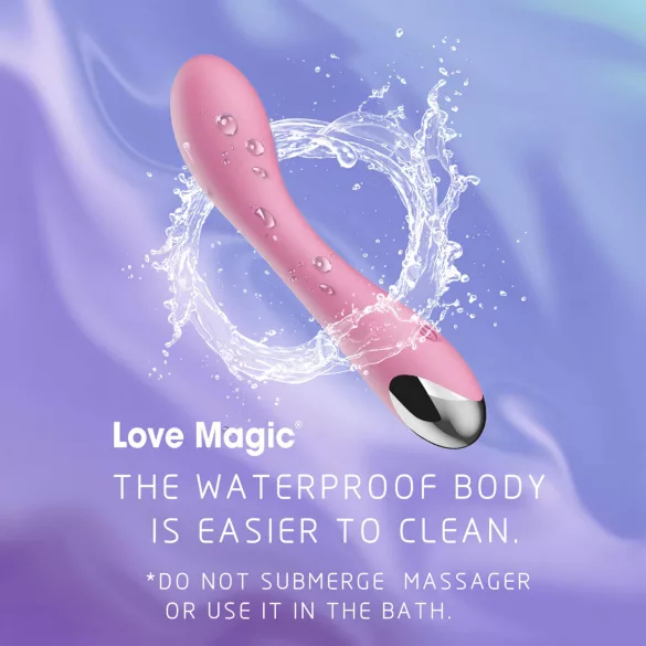 Lonely - G-punktsvibrator med genopladelig motor - pink