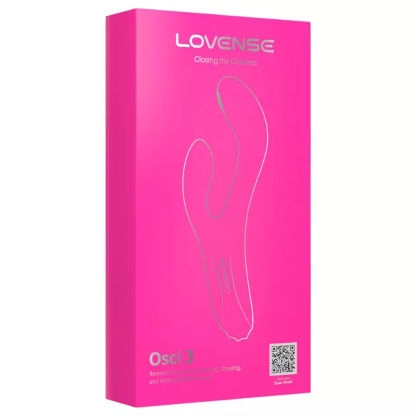 LOVENSE Osci 3 - vibrator med klitorisstimulator (pink)