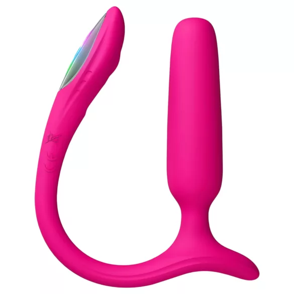 Lovense Lush Anal - App-styret analvibrator med LED - pink