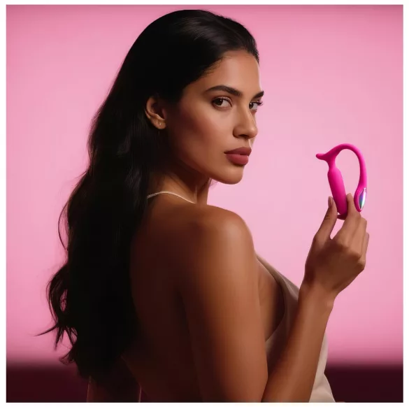 Lovense Lush Anal - App-styret analvibrator med LED - pink