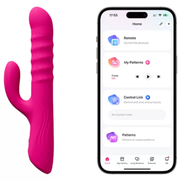 Lovense Velvo - App-styret perlevibrator (pink)