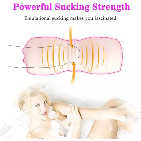 Tracy's Dog - mands onanimasturbator med tænder - realistisk mund - natur