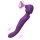 Tracy's Dog - wand vibrator - pulserende massage - silikone lilla