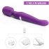 Tracy's Dog - wand vibrator - pulserende massage - silikone lilla