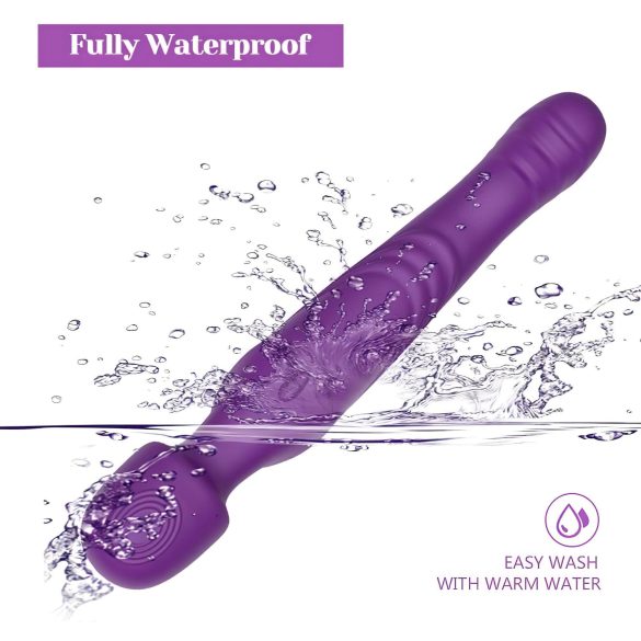 Tracy's Dog - wand vibrator - pulserende massage - silikone lilla