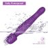 Tracy's Dog - wand vibrator - pulserende massage - silikone lilla