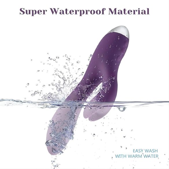 Tracy's Dog - rabbit vibrator med klitorisarm - vandtæt - lilla