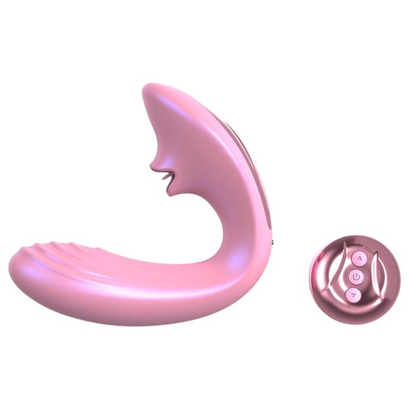 Tracy's Dog OG Lick - G-punkt vibrator og klitorisstimulator - pink