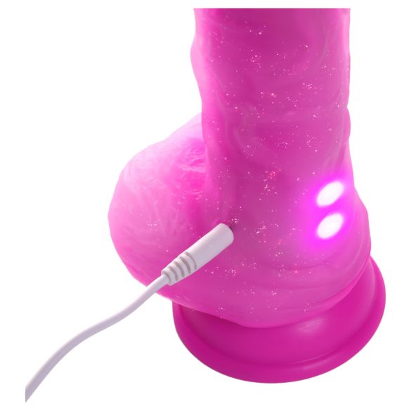 Tracy's Dog - realistisk dildo vibrator - 20 cm - pink