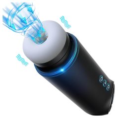   Leopard - masturbator - op/ned bevægelig, sugende, vibrerende - sort