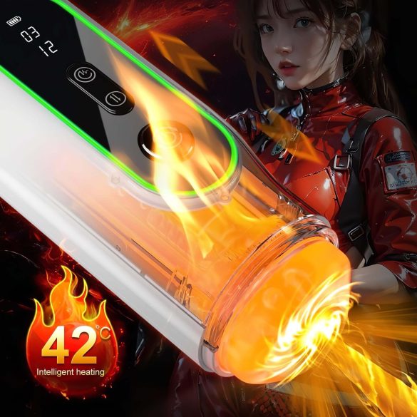 Leopard - elektrisk onanipumpe - op/ned bevægelse - sort