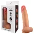 FeelSkin - ultrarealistisk dildo med testikler (natur, 22 cm)