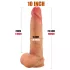 FeelSkin - ultrarealistisk dildo med testikler (natur, 22 cm)