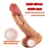FeelSkin - ultrarealistisk dildo med testikler (natur, 22 cm)