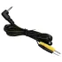 DG-LAB - elektrode-kabel fra 2,5 mm jack til 2 mm stik (sort)