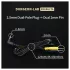 DG-LAB - elektrode-kabel fra 2,5 mm jack til 2 mm stik (sort)