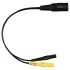 DG-LAB - elektrodefordeler fra 2,5 mm stik til 2 mm (sort)